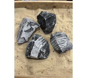 AQXL C Steinbündel Leopard Stone grau 4 Stück