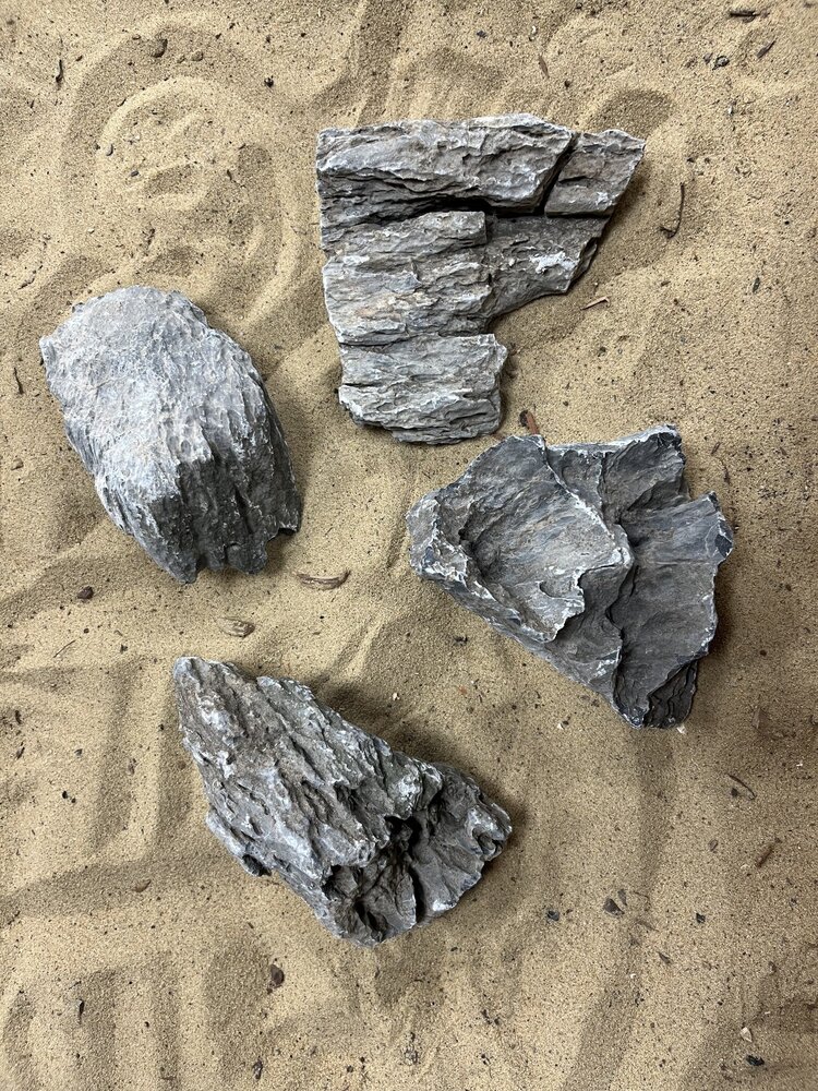 AQXL A Steenbundel Ryuoh Stein grau 4 Stück AQXL A Steenbundel Ryuoh Stein grau 4 Stück