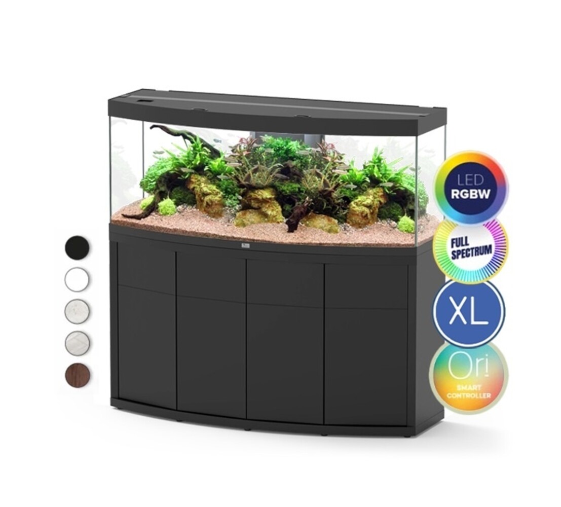 Aquatlantis Sublime Horizon 150cm Ultra RGBW Biobox Aquarium Komplettset