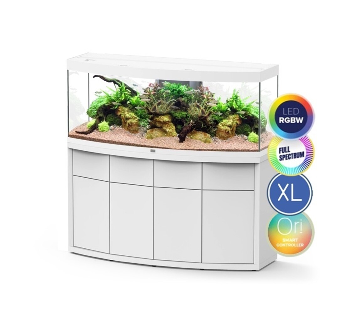 Aquatlantis Sublime Horizon 150cm Ultra RGBW Biobox Aquarium Komplettset