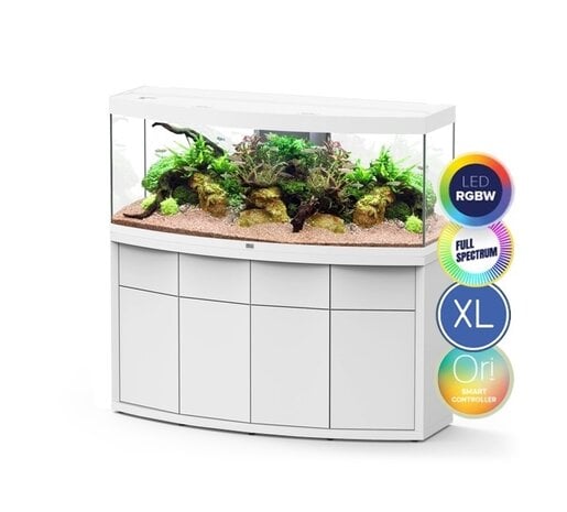 Aquatlantis Sublime Horizon 150cm Ultra RGBW Biobox Aquarium Komplettset