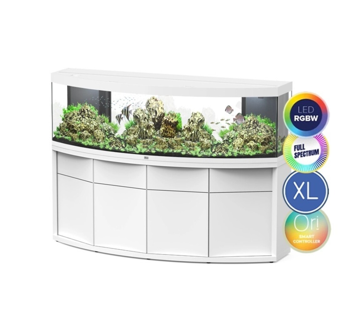 Aquatlantis Sublime Horizon 200cm Ultra RGBW Biobox Aquarium Komplettset