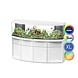 Aquatlantis Sublime Horizon 200cm Ultra RGBW Biobox Aquarium Komplettset