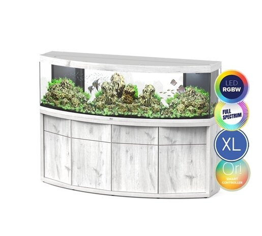 Aquatlantis Sublime Horizon 200cm Ultra RGBW Biobox Aquarium Komplettset