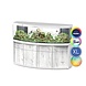 Aquatlantis Sublime Horizon 200cm Ultra RGBW Biobox Aquarium Komplettset
