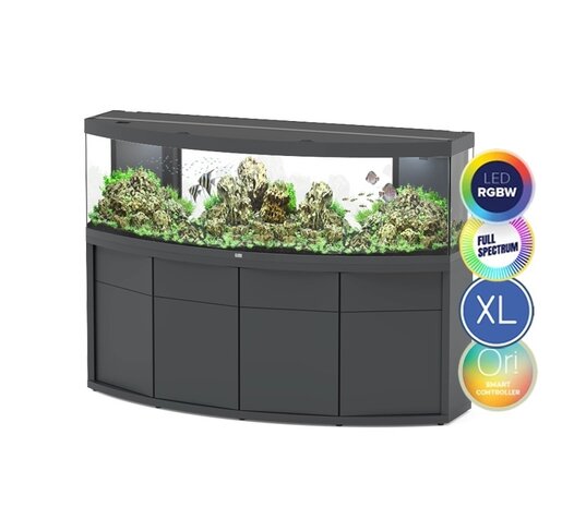 Aquatlantis Sublime Horizon 200cm Ultra RGBW Biobox Aquarium Komplettset