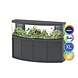 Aquatlantis Sublime Horizon 200cm Ultra RGBW Biobox Aquarium Komplettset