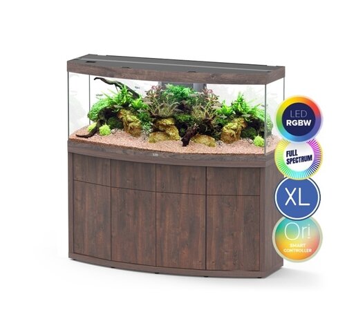Aquatlantis Sublime Horizon 150cm Ultra RGBW Biobox Aquarium Komplettset