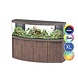 Aquatlantis Sublime Horizon 200cm Ultra RGBW Biobox Aquarium Komplettset