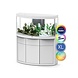 Aquatlantis Sublime Horizon 120cm Ultra RGBW Biobox Aquarium Komplettset