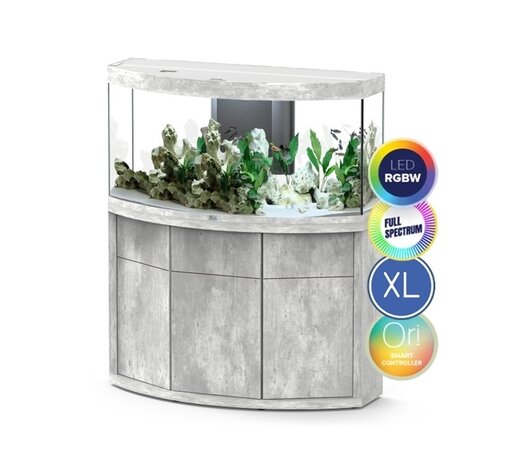 Aquatlantis Sublime Horizon 120cm Ultra RGBW Biobox Aquarium Komplettset