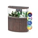 Aquatlantis Sublime Horizon 120cm Ultra RGBW Biobox Aquarium Komplettset
