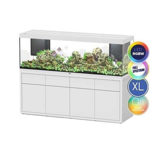 Aquatlantis Sublime 200X60 Ultra RGBW Biobox Aquarium Komplettset
