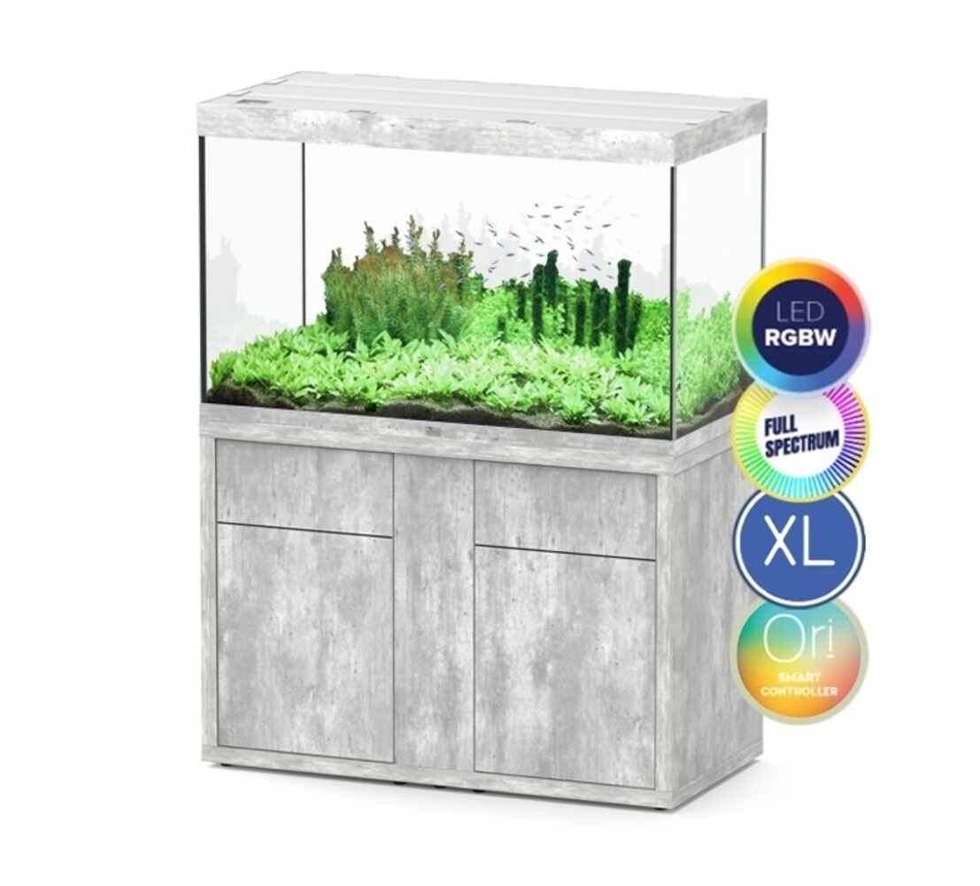Aquatlantis Sublime 120X60 Ultra RGBW Biobox Aquarium Komplettset