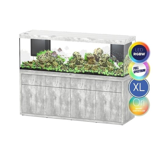 Aquatlantis Sublime 200X60 Ultra RGBW Biobox Aquarium Komplettset
