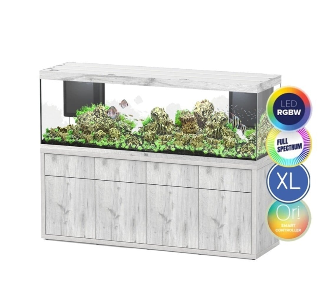 Aquatlantis Sublime 200X60 Ultra RGBW Biobox Aquarium Komplettset