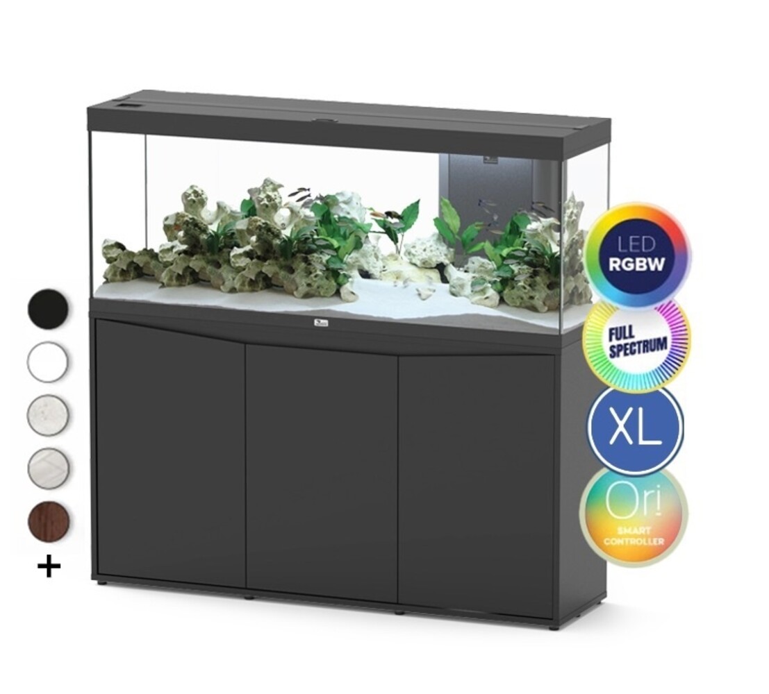 Aquatlantis Splendid 150x40 Ultra RGBW Biobox Aquarium Komplettset