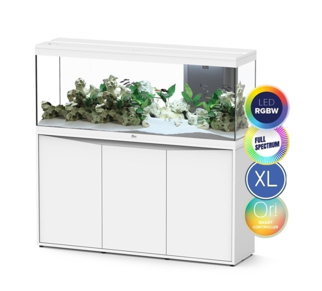 Aquatlantis Splendid 150x40 Ultra RGBW Biobox Aquarium Komplettset