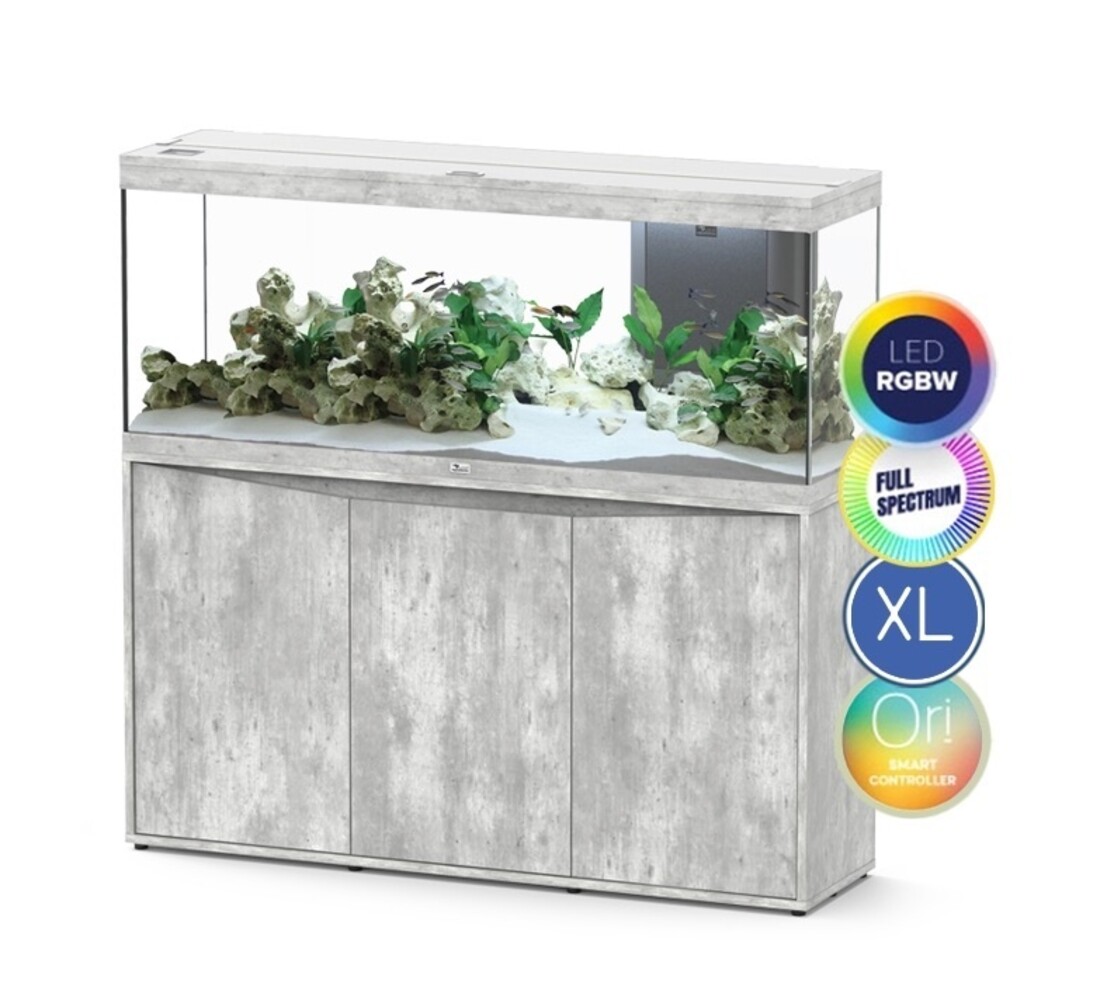 Aquatlantis Splendid 150x40 Ultra RGBW Biobox Aquarium Komplettset