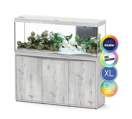 Aquatlantis Splendid 150x40 Ultra RGBW Biobox Aquarium Komplettset