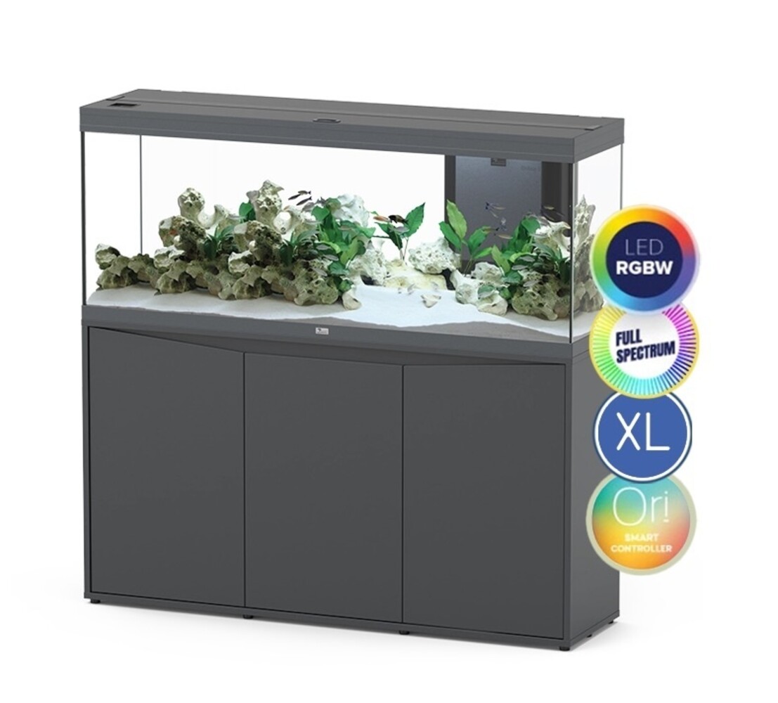 Aquatlantis Splendid 150x40 Ultra RGBW Biobox Aquarium Komplettset