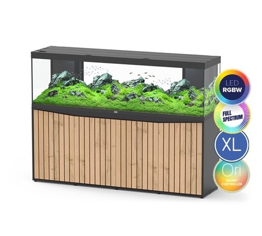 Aquatlantis Splendid 200 Ultra RGBW Biobox Aquarium Komplettset