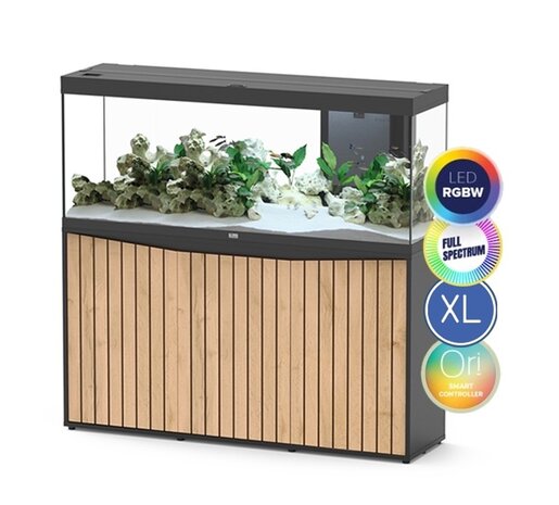 Aquatlantis Splendid 150x40 Ultra RGBW Biobox Aquarium Komplettset