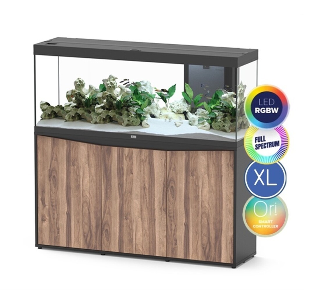 Aquatlantis Splendid 150x40 Ultra RGBW Biobox Aquarium Komplettset