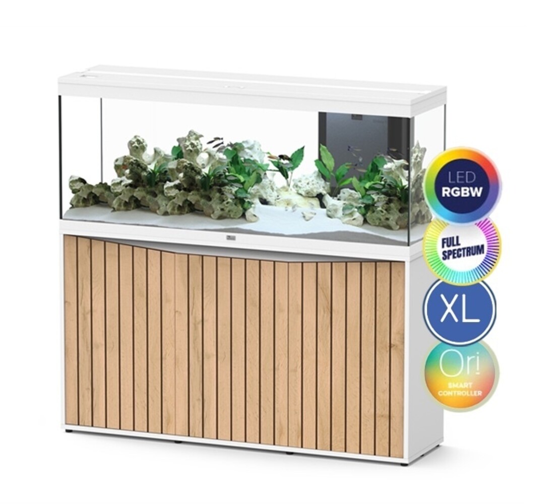 Aquatlantis Splendid 150x40 Ultra RGBW Biobox Aquarium Komplettset