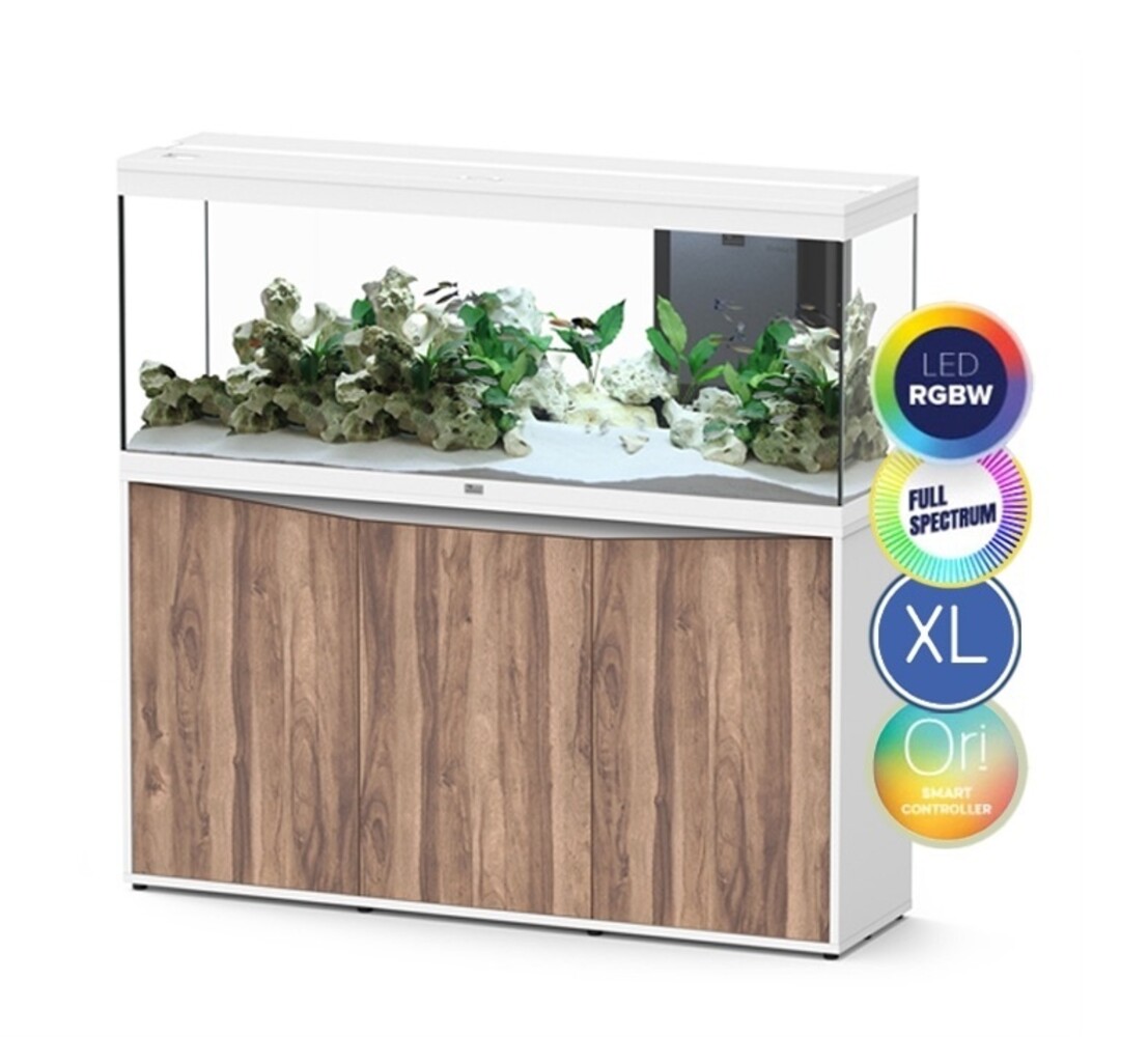 Aquatlantis Splendid 150x40 Ultra RGBW Biobox Aquarium Komplettset