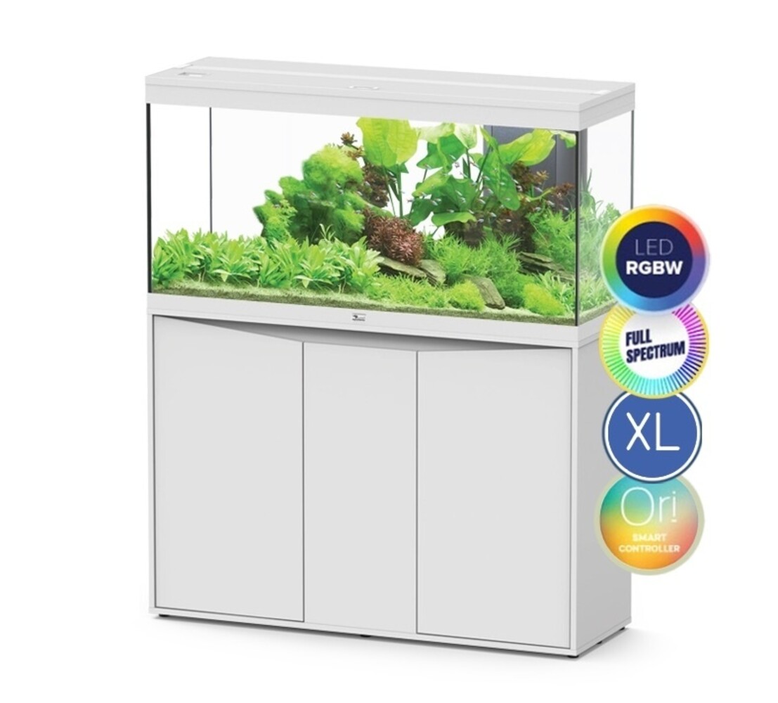 Aquatlantis Splendid 120x40 Ultra RGBW Biobox Aquarium Komplettset