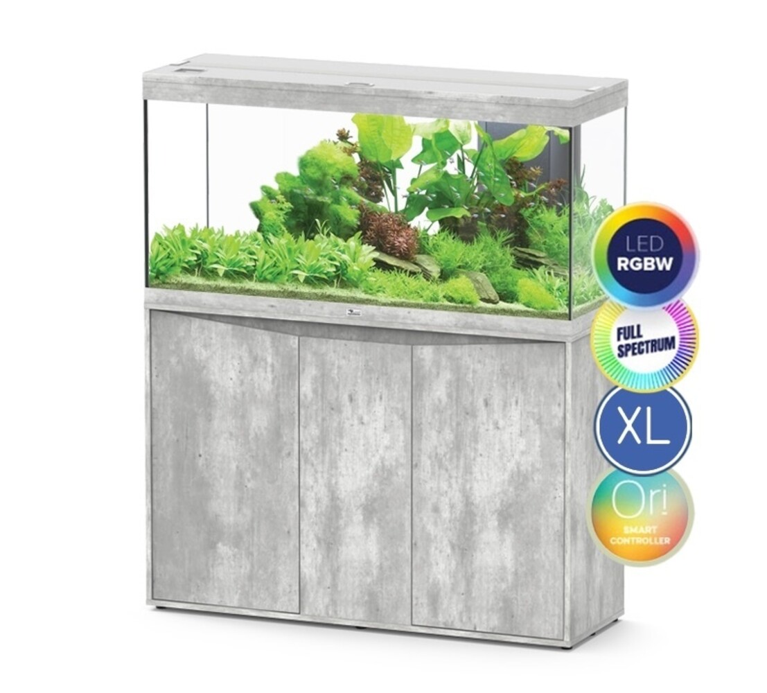 Aquatlantis Splendid 120x40 Ultra RGBW Biobox Aquarium Komplettset