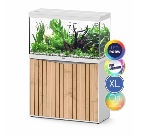 Aquatlantis Splendid 100 Ultra RGBW Biobox Aquarium Komplettset