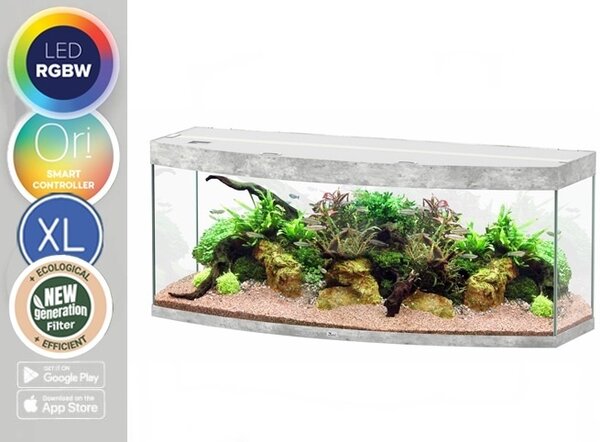 Aquatlantis Aquarium Sublime Horizon 150cm Ultra RGBW Biobox
