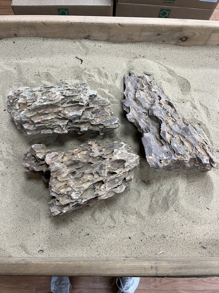 AQXL Steinbündel D Dragon Rock braun 3 Stück