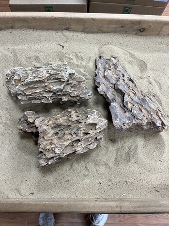 AQXL Steinbündel D Dragon Rock braun 3 Stück