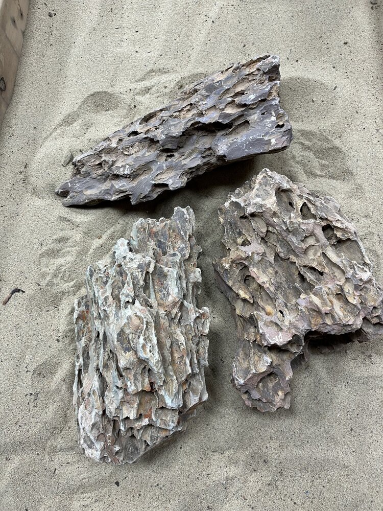 AQXL Steinbündel D Dragon Rock braun 3 Stück