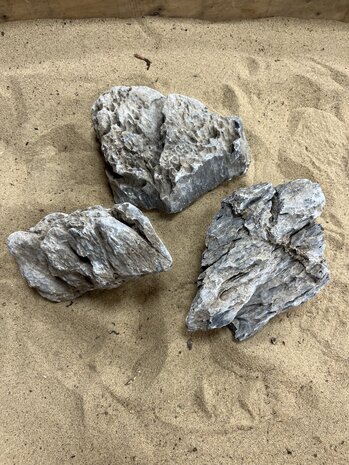 AQXL Steinbündel J Ryuoh Stone grau 3 Stück