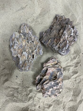 AQXL Steinbündel C Dragon Rock braun 3 Stück