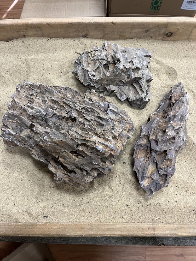 AQXL Steinbündel A Dragon Rock braun 3 Stück