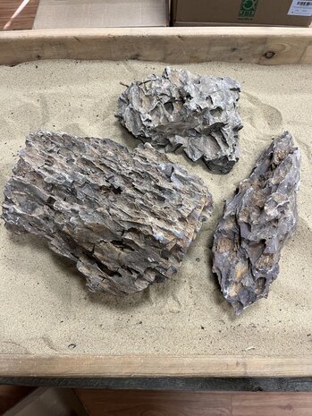 AQXL Steinbündel A Dragon Rock braun 3 Stück