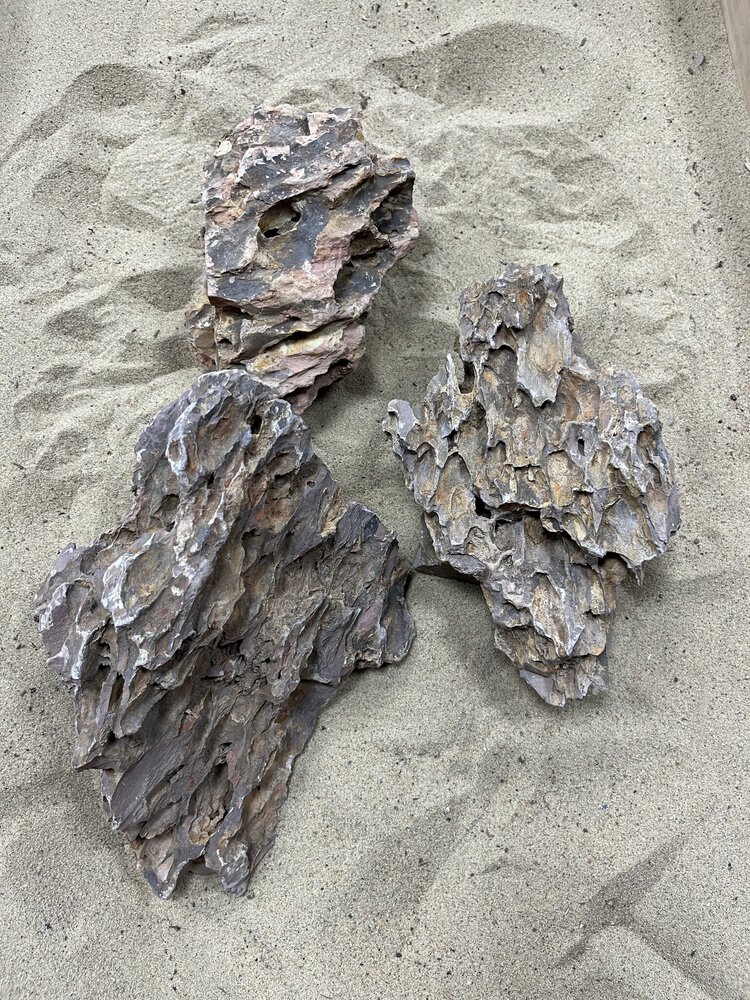 AQXL Steinbündel C Dragon Rock braun 3 Stück