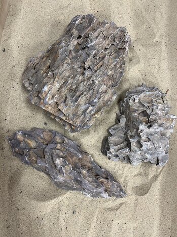 AQXL Steinbündel A Dragon Rock braun 3 Stück