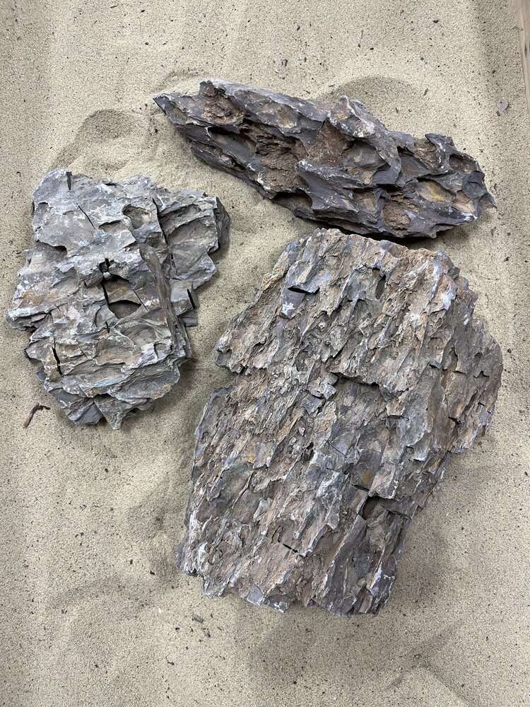 AQXL Steinbündel A Dragon Rock braun 3 Stück