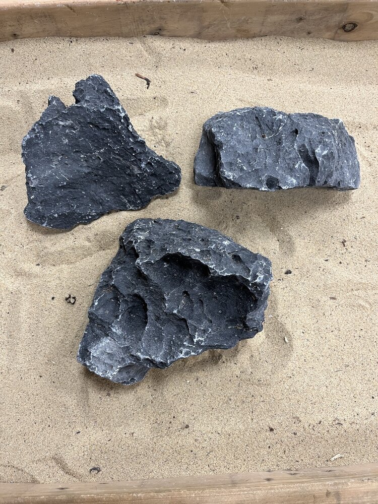 AQXL Steinbündel O Ryuoh Stein schwarz/grau 3 Stück AQXL Steinbündel O Ryuoh Stein schwarz/grau 3 Stück