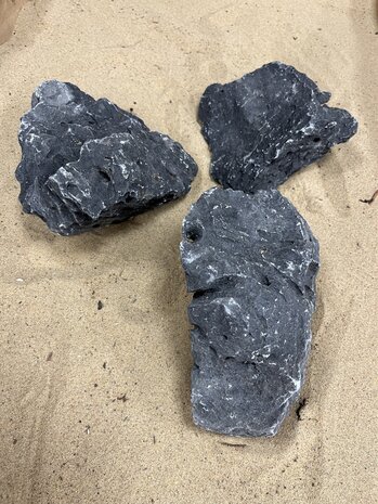 AQXL Steinbündel O Ryuoh Stein schwarz/grau 3 Stück AQXL Steinbündel O Ryuoh Stein schwarz/grau 3 Stück