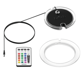 biOrb MCR-Licht mit Fernbedienung small schwarz