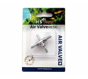 HS Aqua 3-Wege Luftventil Metall 4-6 mm HS Aqua 3-Wege Luftventil Metall 4-6 mm