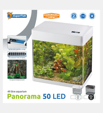 Superfish Panorama 50 LED Schwarz