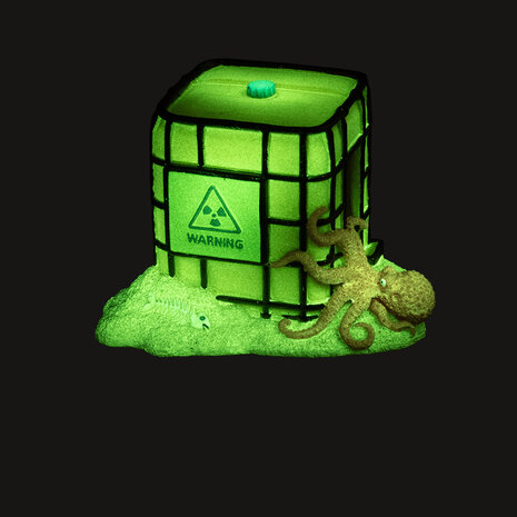 Aqua D'ella IBC-Container Glow in the dark